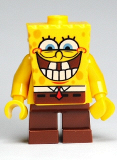 LEGO bob021 SpongeBob - grin with bottom teeth (Set 3833)