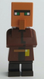 LEGO min092 Villager - Dark Tan Pouch